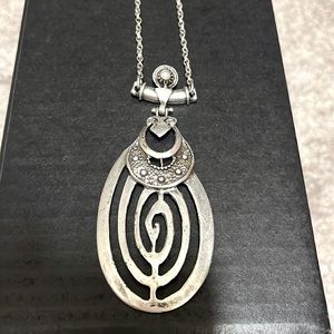 Unique costume jewelry necklace.